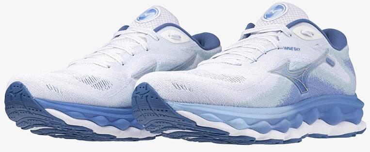 Mizuno WAVE SKY 7 WhiteNickelMarina 40.5