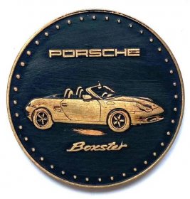 Pamětní medaile – 97 Boxter Porsche pur.