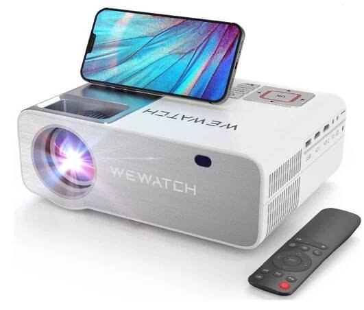 WEWATCH-V53-Pro-Bluetooth-Videoprojektor-vybavený