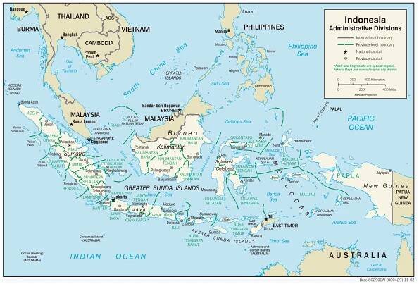 Maps of Indonesia | Detailed map of Indonesia in English | Tourist map of Indonesia | Road map of Indonesia | Political