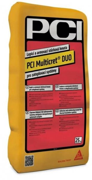 PCI Multicret DUO 25kg lepící a stěrkový tmel