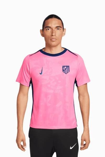 Tričko Nike Atlético Madrid 24/25 Pre-Match - Růžový