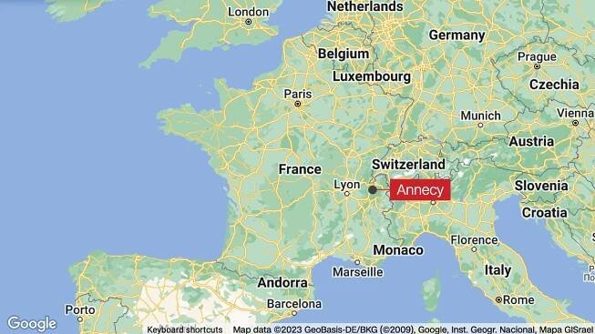 Four toddlers among victims of knife attack in southeast France, officials say
