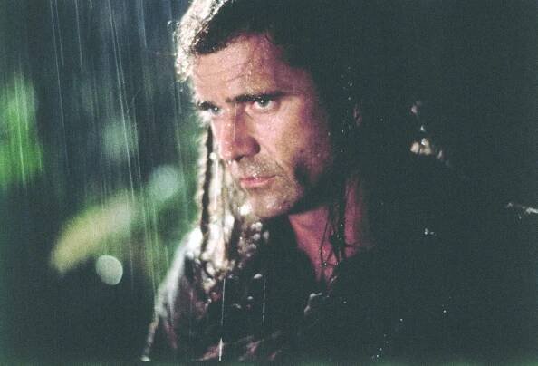 Mel Gibson in Statečné srdce (1995)