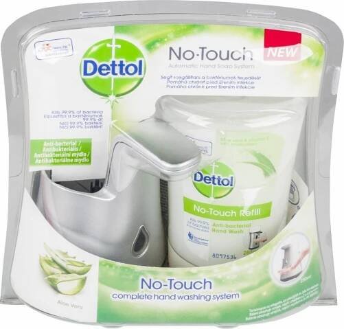 Dettol bezdotykový dávkovač mýdla 250 ml Aloe Vera