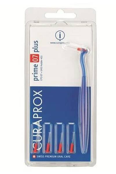 Curaprox CPS 07 prime PLUS mezizubní kartáčky ČERVENÉ 5 ks