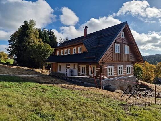 Roubenka Hrabětice Jizerské Hory r. 2022 | Roubenky Roubal - Krkonoše