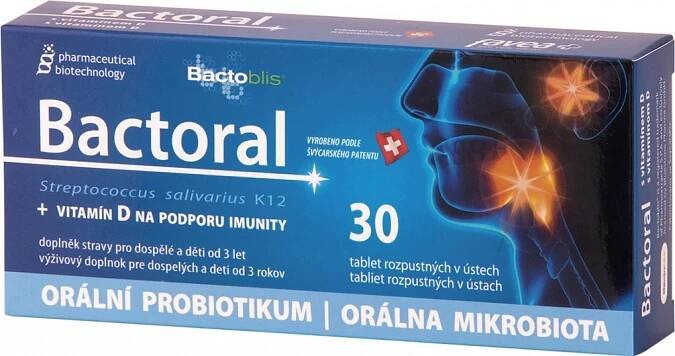 Favea Bactoral plus vitamín D 30 tablet
