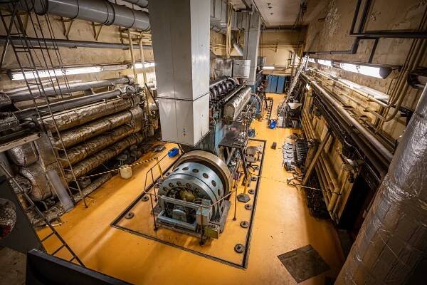 Fotogalerie interiérů bunkru Přáslavice. Foto z podzemí