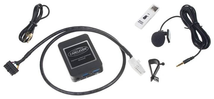 Carclever hudební přehrávač USB / AUX / Bluetooth pro Lexus / Toyota