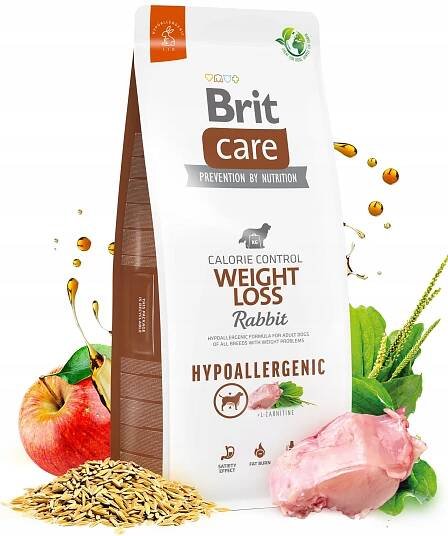 Brit Care Dog Hypoallergenic Weight Loss 12 kg