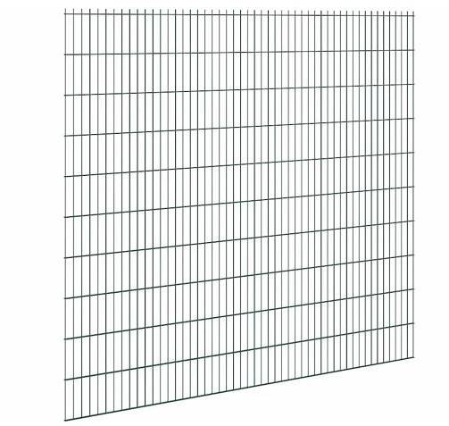 Floraworld Drátěný plotový panel, dvojitý 6/5/6, zelená, 203 x 251 cm