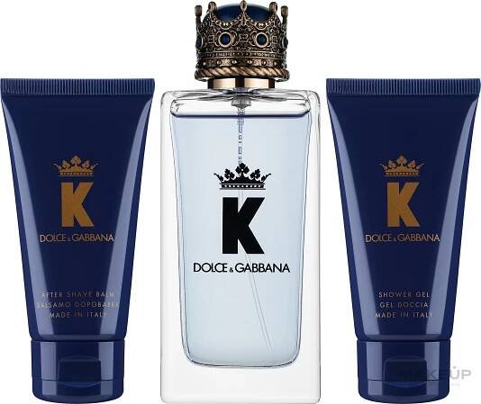 Dolce & Gabbana K By Dolce & Gabbana - Sada (edt/100ml + ash/balm/50ml + sh/gel/50ml)