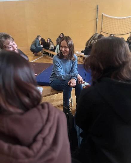 Prednáška Let’s Goal Girls s Ivetou Grófovou, Terezou Palachovou, Zuzanou Liovou a Alenou Müllerovou