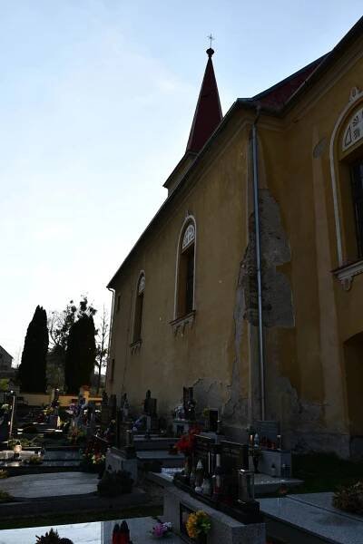 Vlkovice | Detail hřbitova | Databáze historických hřbitovů