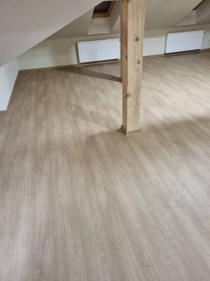 PVC s textilní podložkou, zn. Gerflor taralay libertex, RD Vlachovice - Podlahy Obadal