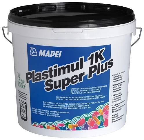 MAPEI Plastimul 1K Super Plus bitumenová izolace 7,8kg od 1 283 Kč - Heureka.cz