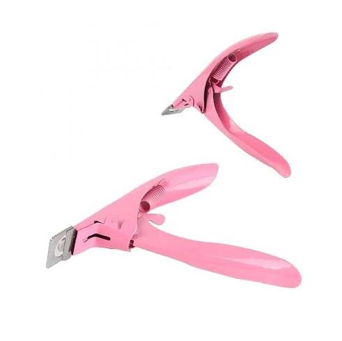 Kleště na Nehty Gilotina na Tipy Pink CG1