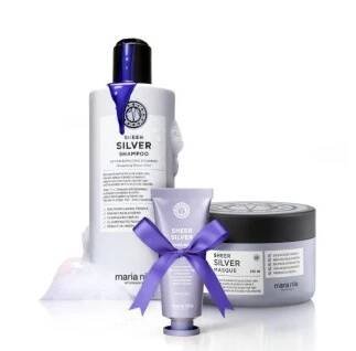 Sada Sheer Silver: Šampon a Maska - Střední  MARIA NILA