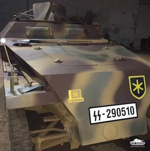 Sd.Kfz. 250/3 ausf B — Dmitry Bushmakow Restoration