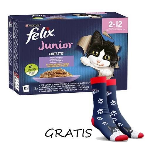 FELIX Fantastic Junior Želé; 12x85g      
