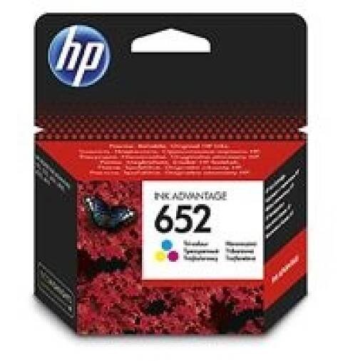 HP 652 (F6V24AE), originální barvy do tiskárny HP