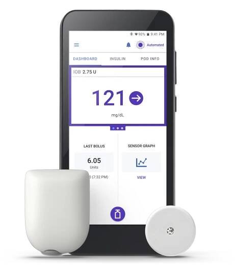 Omnipod 5 with Pod