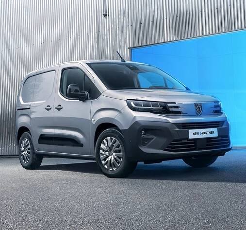 Nový PEUGEOT e-PARTNER: čelní pohled