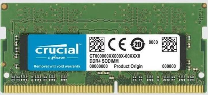 Crucial DDR4 32GB 3200MHz CL19 CT32G4SFD832A