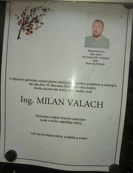 Smútočné oznámenie