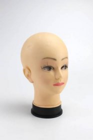 Aranžérská hlava žena měkká s makeupem 2.jakost