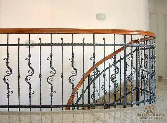 HAND-FORGED STAIRWAY RAILINGS | Umetno kovaštvo Bruno Kalčič