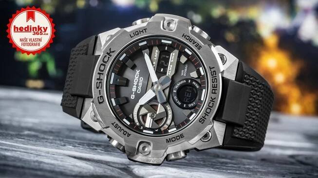 Casio G-Shock G-Steel GST-B400-1AER Carbon Core Guard | Hodinky-365.cz