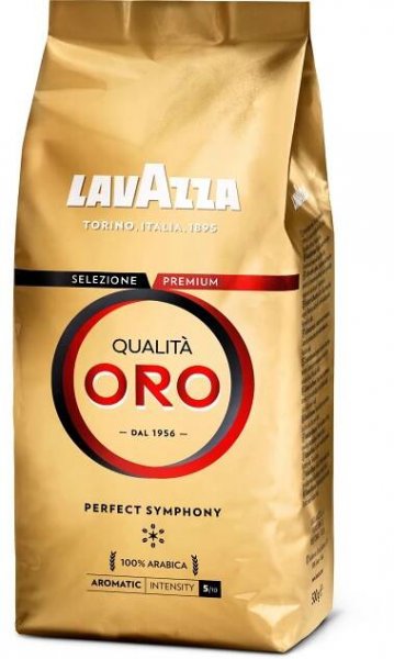 Lavazza Qualita Oro, zrnková káva, 500g