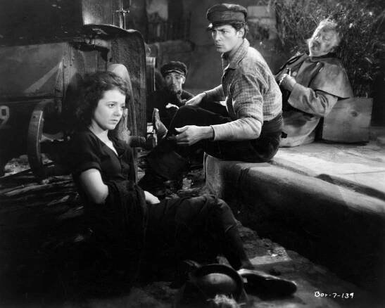 V sedmém nebi - Z filmu - Janet Gaynor, George E. Stone, Charles Farrell
