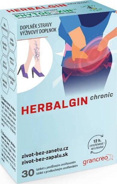 Pharco Herbalgin Chronic 30 tbl. od 330 Kč