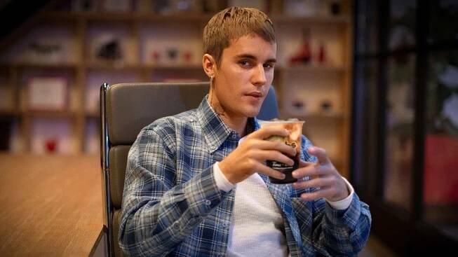 Justin Bieber Camps Out at Tim Hortons Office to Be the First to Try His Coffee Drink in New Ad
