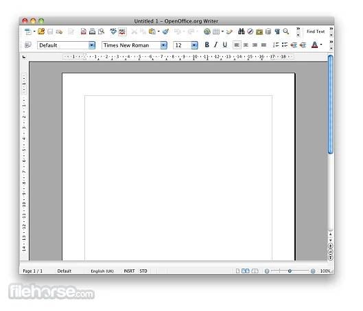 Apache OpenOffice 4.1.15 Screenshot 2