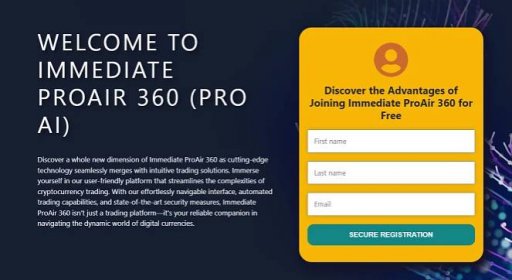 Immediate 360 ProAir (V 24) home page