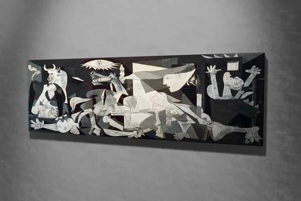 Obraz na plátně reprodukce GUERNICA PABLO PICASSO 30 cm - Nábytkomanie