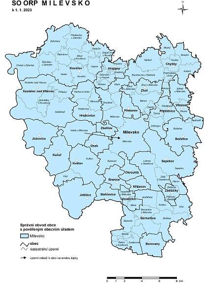SO ORP Milevsko | Jihočeský kraj