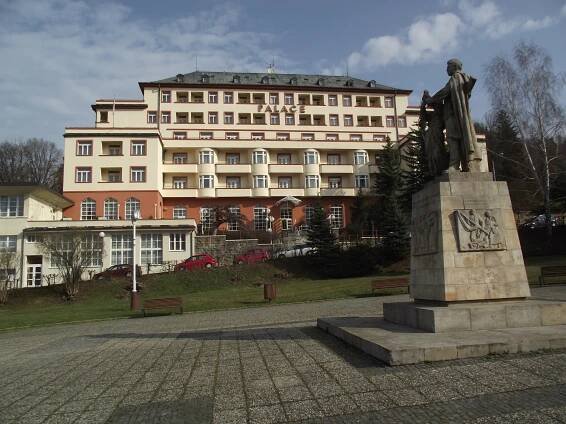 Luhačovice – hotel Palace... - Dům, budova