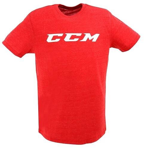 Tričko CCM Big Logo Red - SPORTSSCOUTING.cz