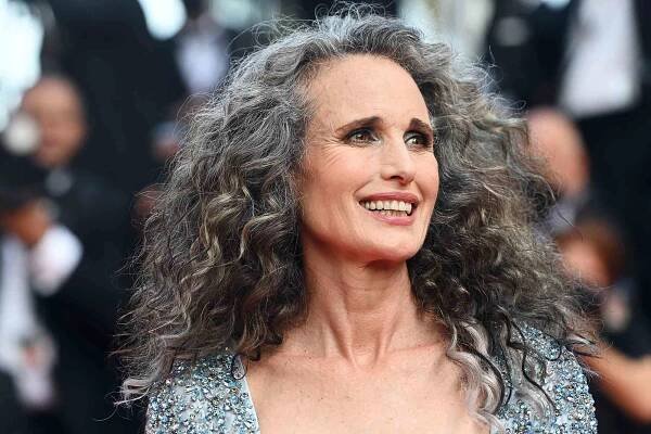 Andie MacDowell's Managers Didn't Want Her to Go Gray, But She Told Them 'You're Wrong'