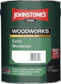 Johnstones Satin Woodstain 750 ml Redwood