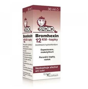 BROMHEXIN KM POR 12MG/ML POR GTT SOL 30ML