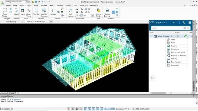Hlavní funkce | 2D CAD DraftSight - 3E Praha Engineering