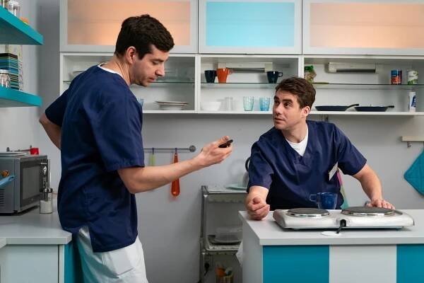 Ordinace v růžové zahradě - Náhodná známost - Z filmu - Ivan Lupták, Patrik Děrgel