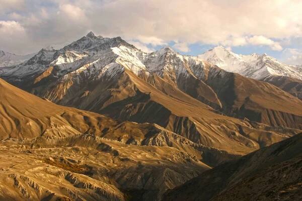 Hindu Kush mountains in Afghanistan