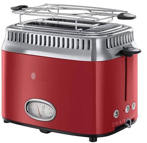 Russell Hobbs topinkovač retro, červená červená od 1 997 Kč